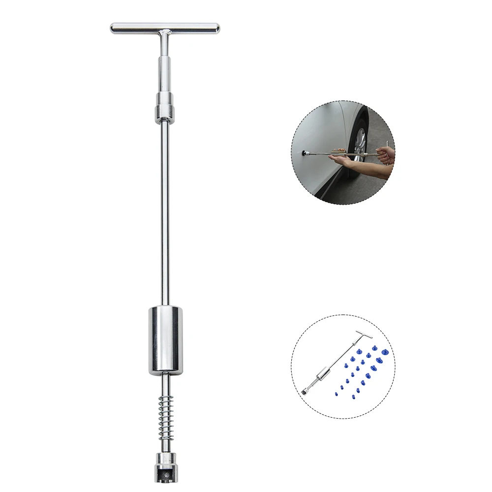 19pcs Aluminium Alloy Slide Hammer Customizable OEM Dent Paintless Repair Tools for Automobiles