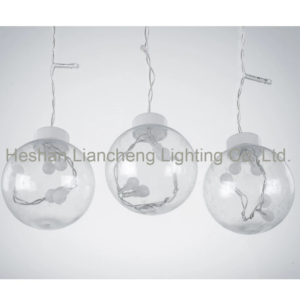 Led Twinkle Fairy Decorative Lights Colourful Luces Navidad Garland Christmas Led Globe Curtain Led Lights