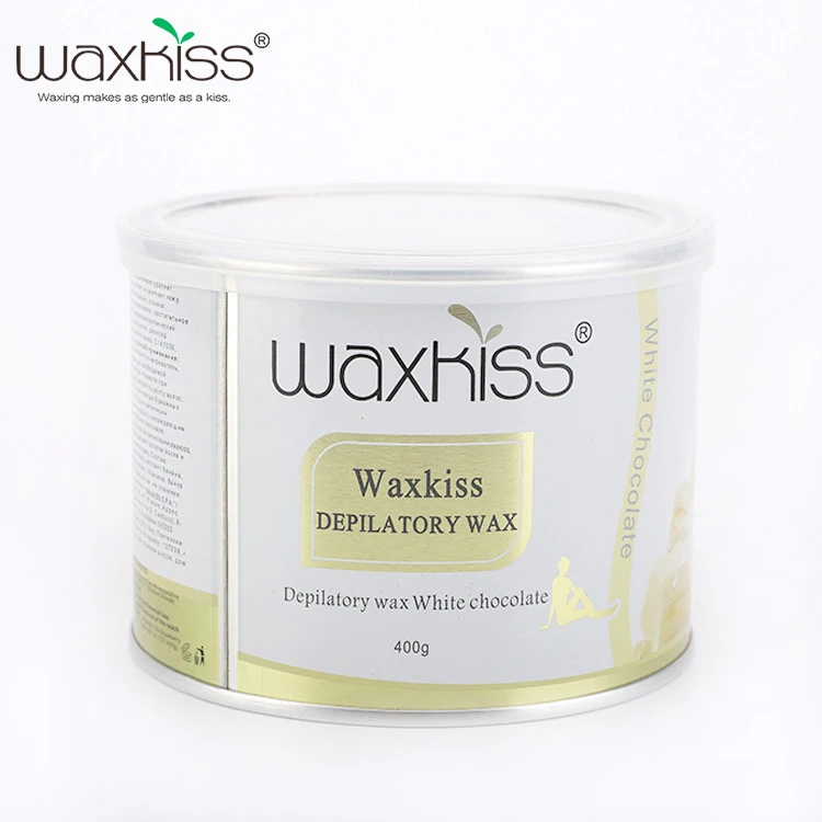 WAXKISS  400g tin wax strips needed soft wax in tins depilatory  wax
