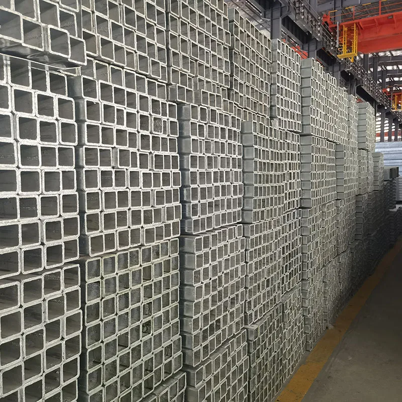 High Quality Galvanized Square Tube Pre Gi Galvanized Steel Pipe Price 1.5mm Galvanized Iron Tube for Construction