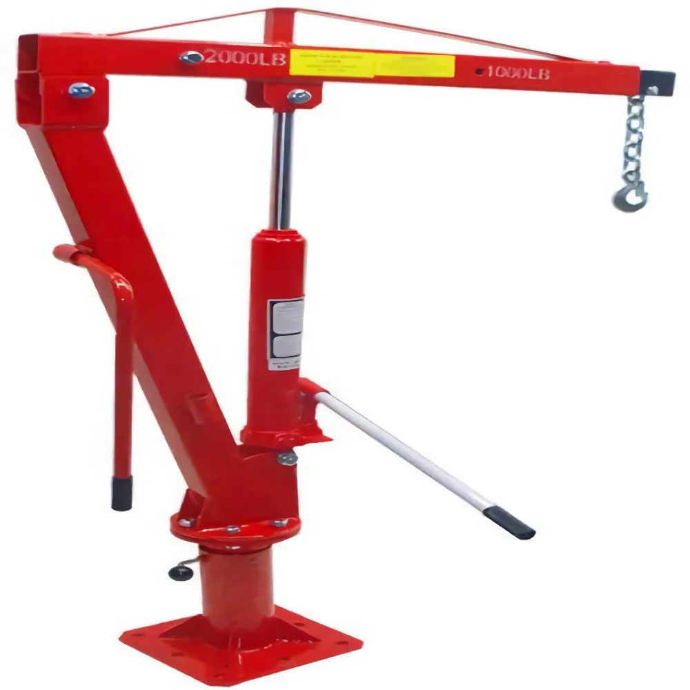 Hot Sell Hydraulic Portable Truck Pickup Engine Hoist Crane