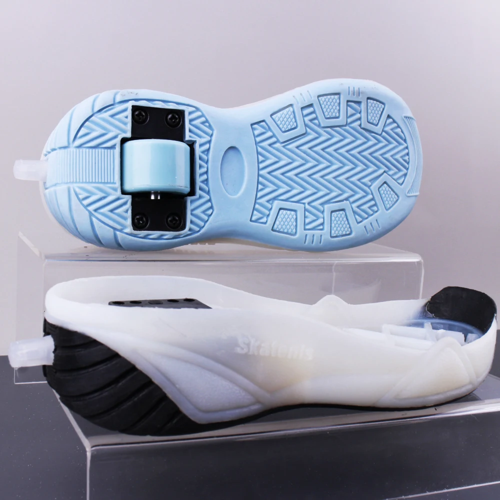 Kids 1 Wheel Roller Shoes Sole Fashion Skate Roller LED Light Up Kids Roller Skate Wheel Shoes Sneaker Sole Shoes Sole