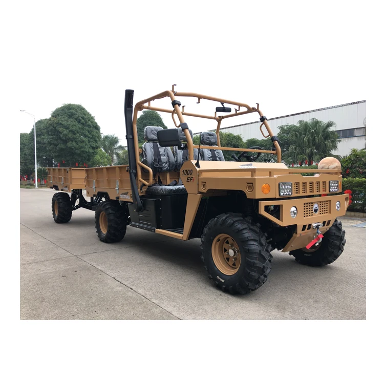 
Hot Selling Trailer with side by side 4x4 1000cc ATV farm vehicle 