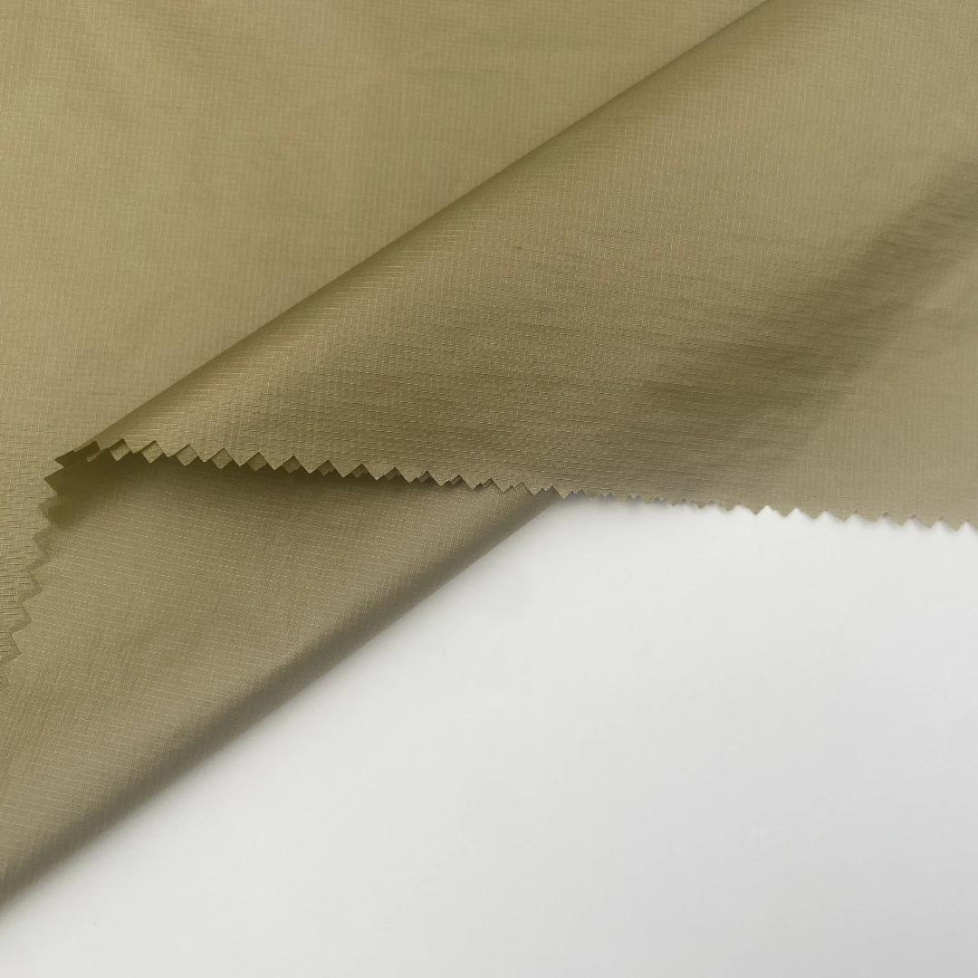 20D 100% Nylon Ripstop Light Waterproof Downproof Fabric For Down Jacket