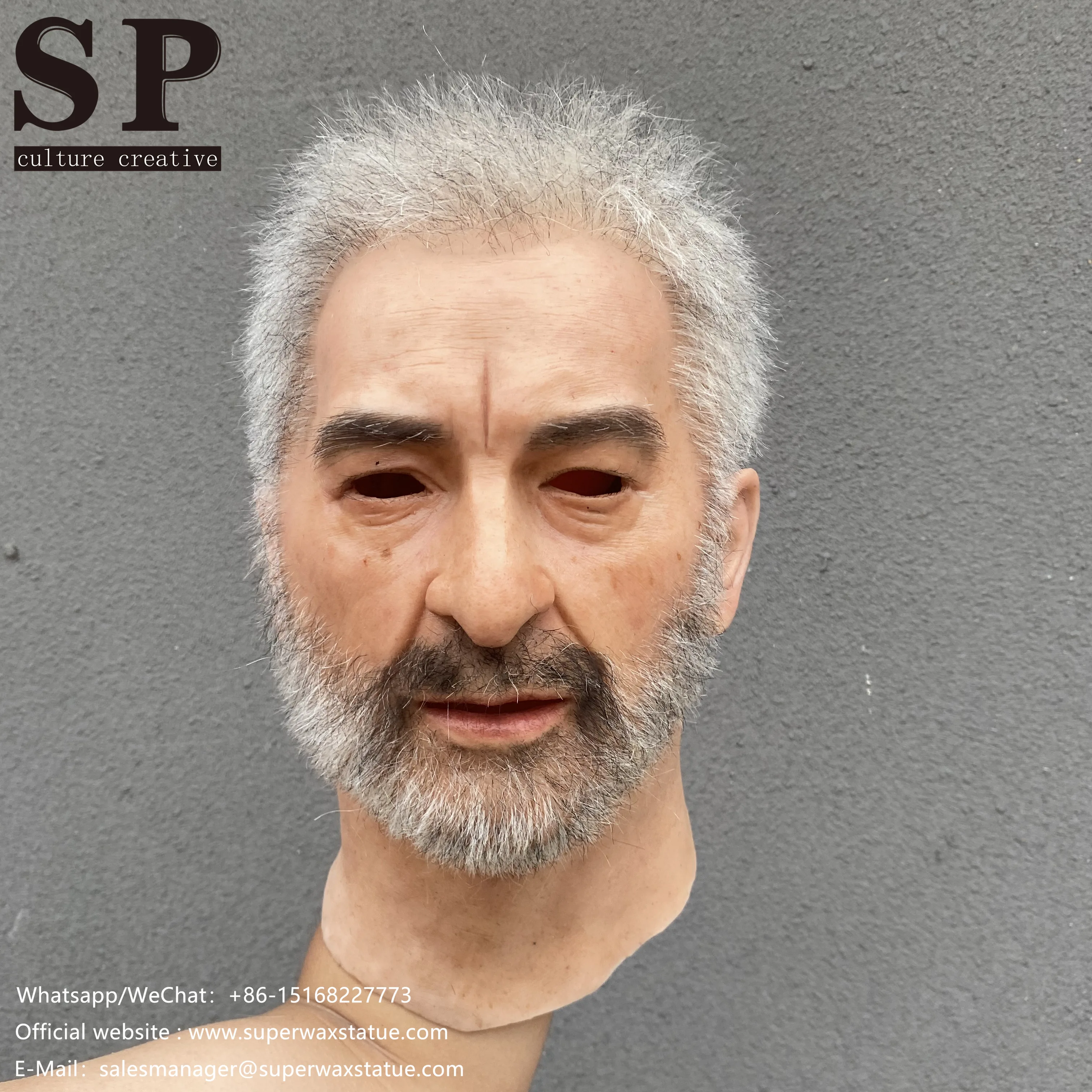 2021 new design rubber realistic silicone face mask, customized realistic silicone mask, silicone human face mask for customers
