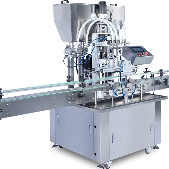 Automatic cosmetic cream lotion perfume glass bottle small vial liquid filling and capping machine production line