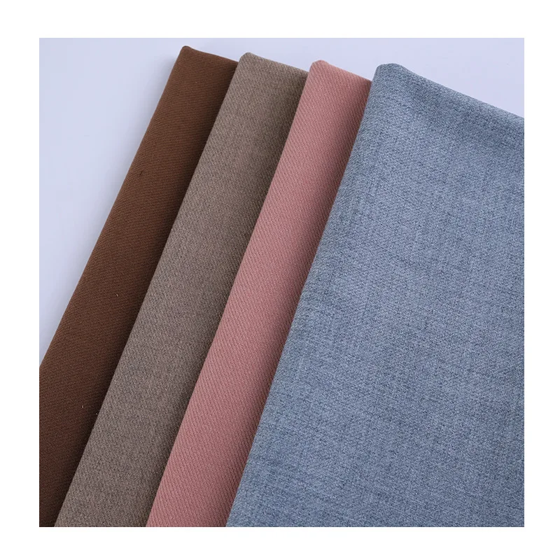 Textile Fabric Tr Spandex Materials Suit Fabrics For Women Garment Polyester Fabrics Trousers Dresses Supplier Manufacturers