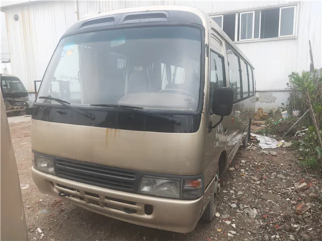 Japan Used Toyota Bus Coaster Bus On Sale