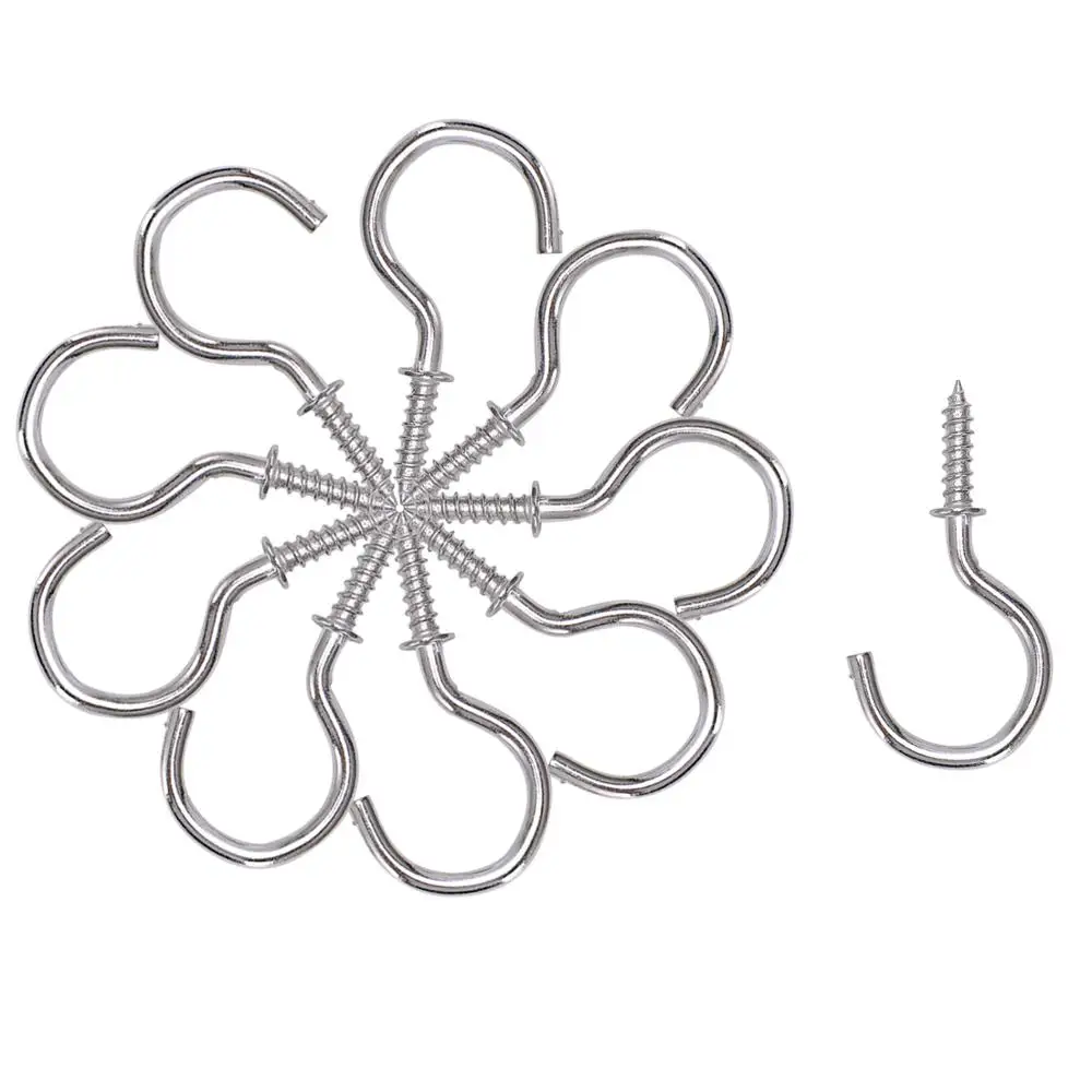 Eye Screw Spiral Eyeballt Hook C Cup Hook Open Eye Screws Hook