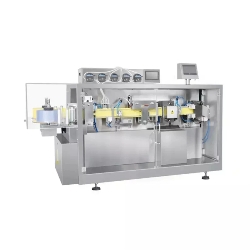 Liquid Packing Equipment 15ml Bottle Plastic Ampoule Filling And Sealing Machines With High Quality
