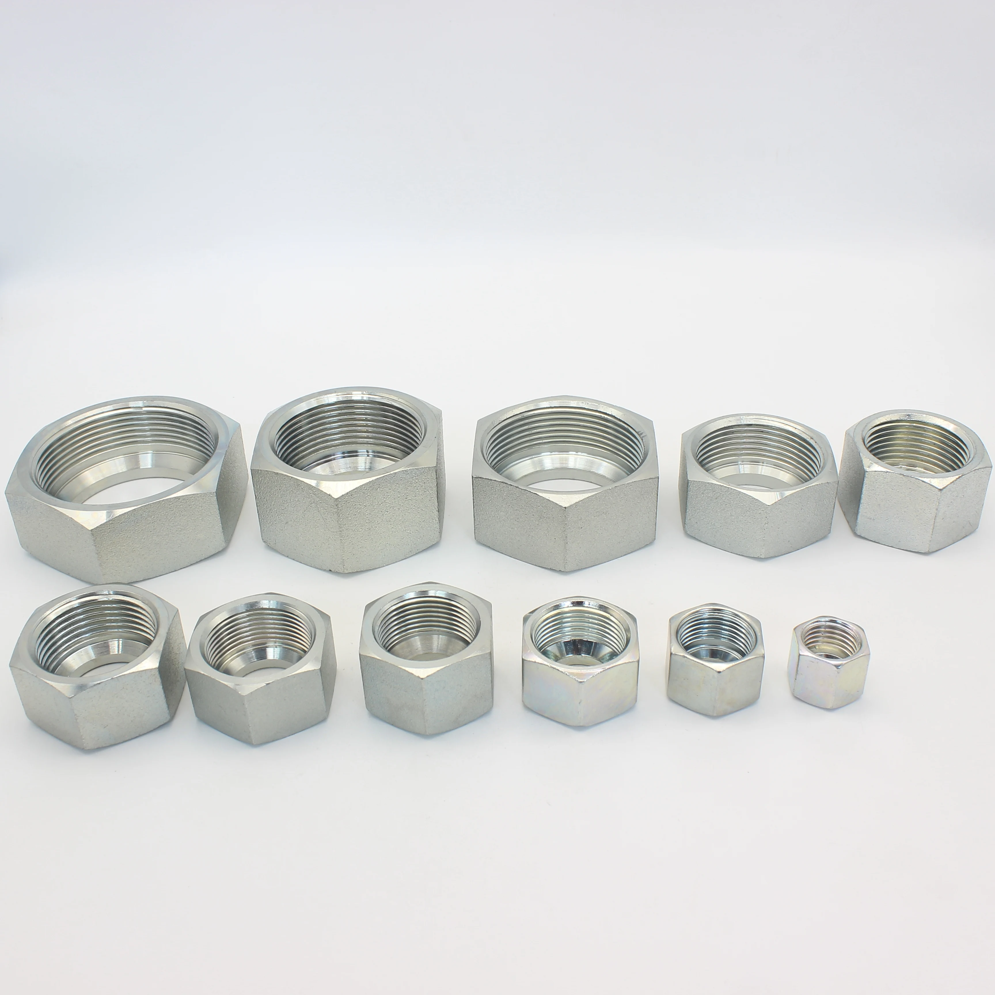 RETAINING NUTS Carbon steel  NL/NS Hydraulic connector light heavy metric coupling nuts