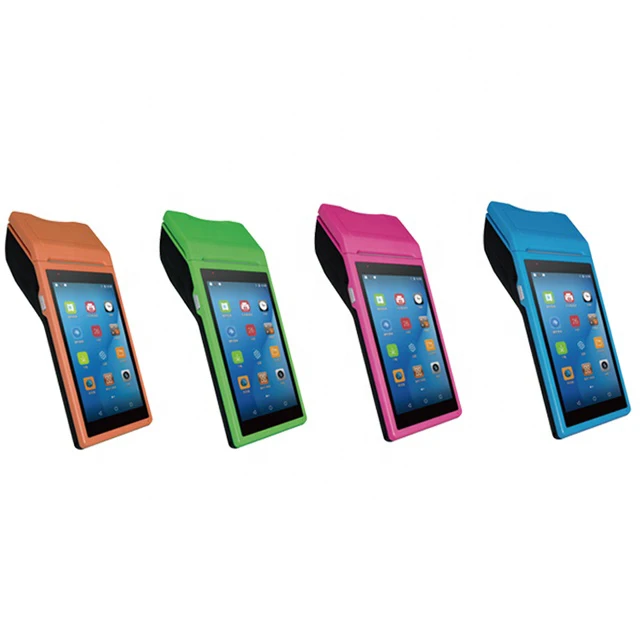 SP01 5.5 inch Handheld POS Android Terminal with 58 mm Thermal Printer For Delivery food/ Reload/ E-Boleta/ Lottery