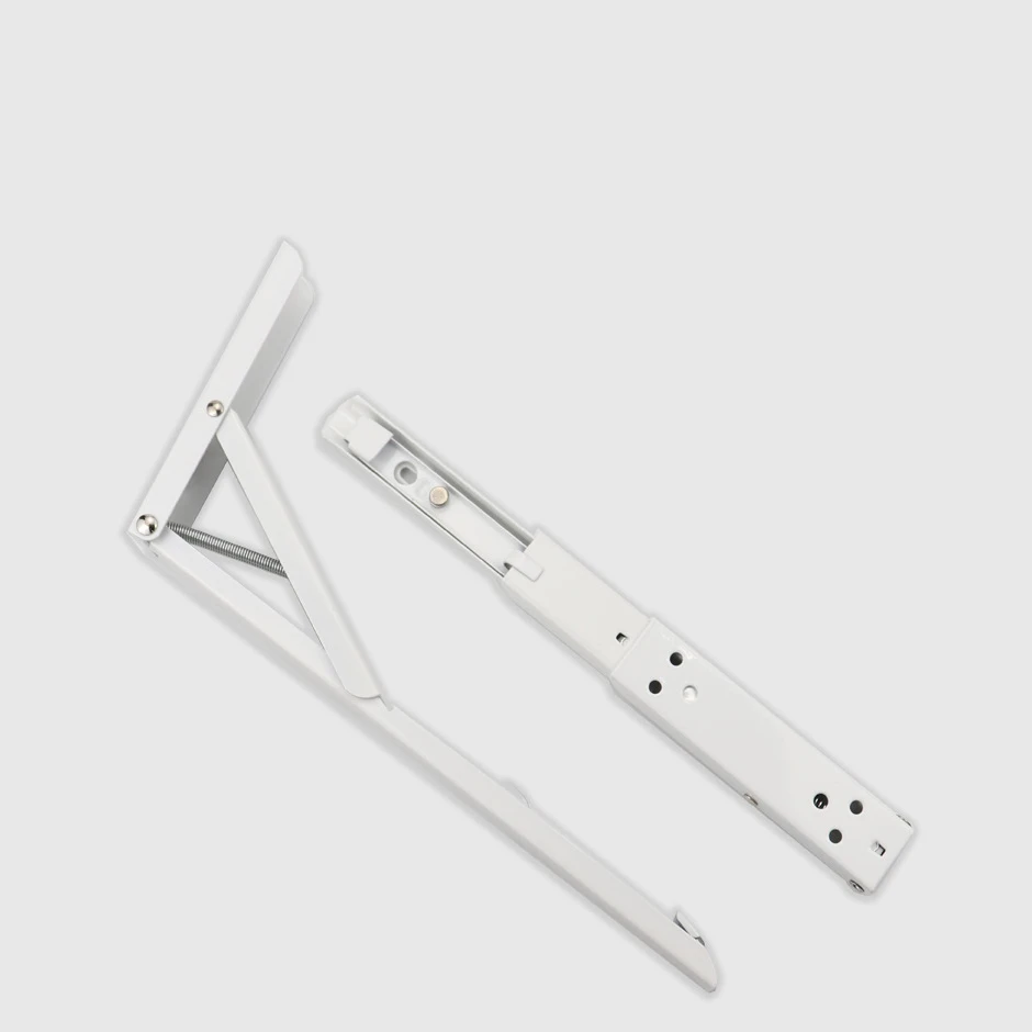 Custom 6 8 10 12 14 16 18 20 Inches Stainless Steel Wall Partition Storage Bracket Shelf Bracket Folding Metal Shelf Brackets