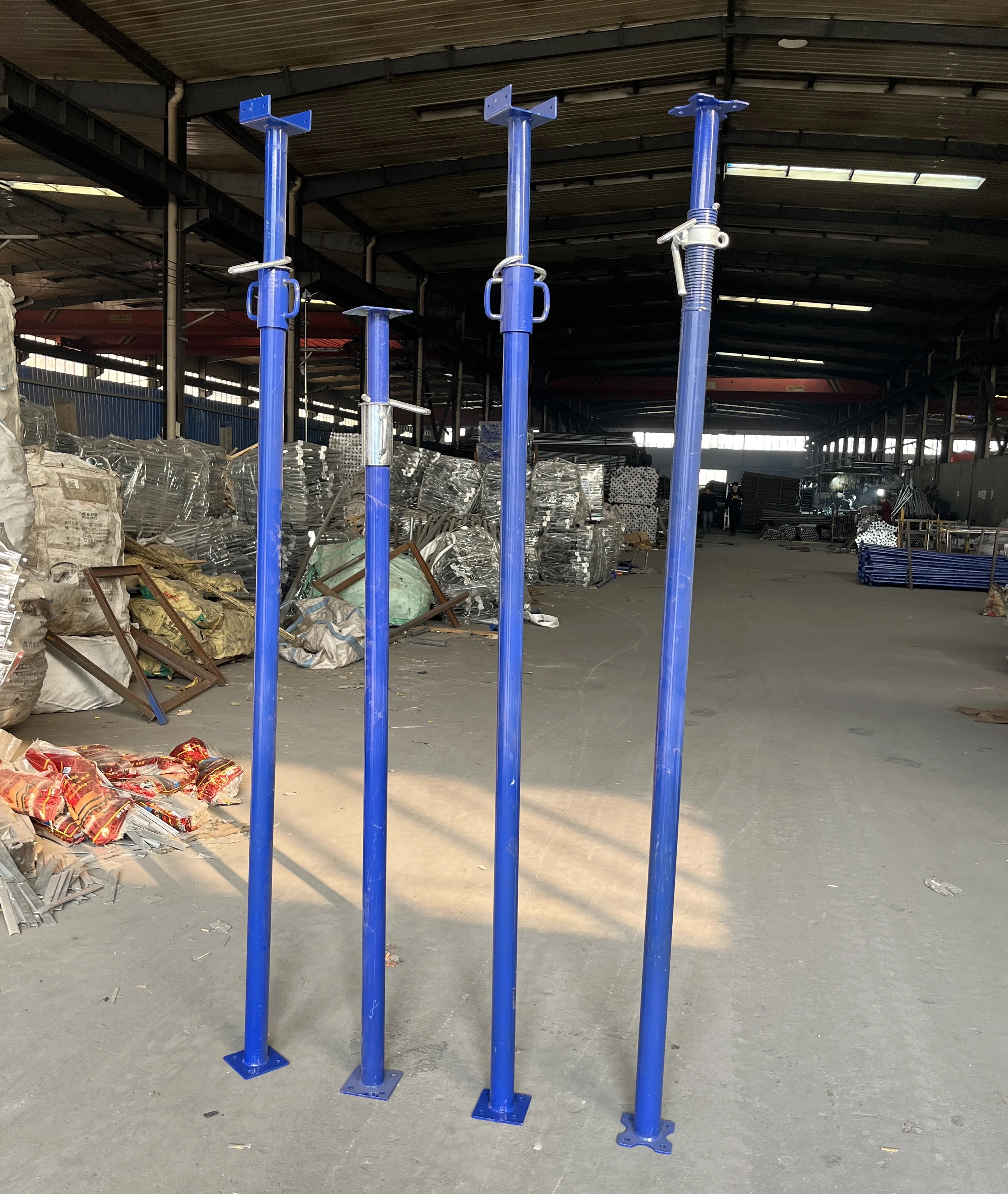 Steel pillar formwork support system adjustable tool