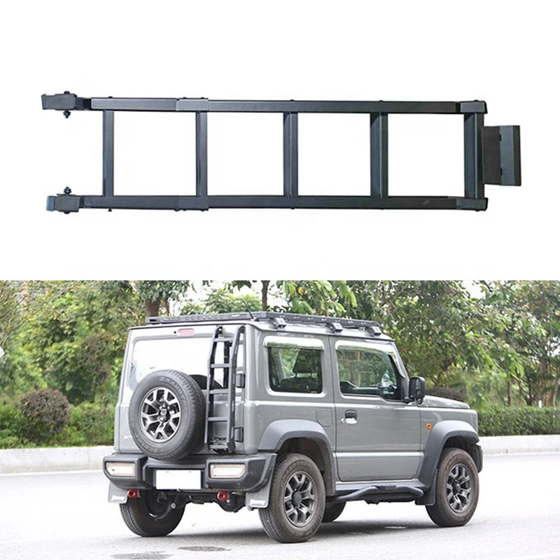 Industrial Telescopicing Portable Work Platform Bench Folding Aluminium Washing Car Ladder