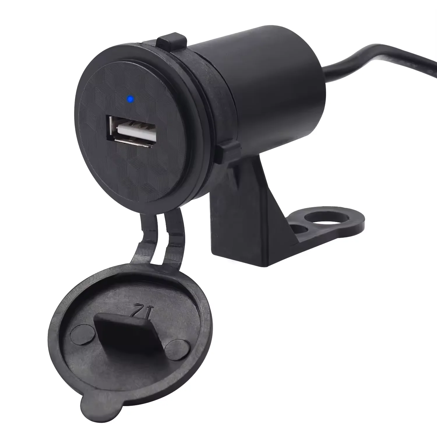 New 5V 1.5A Cheaper Motorbike USB charger Single Port usb charger scooter 9v-24v motorcycle scooter bike