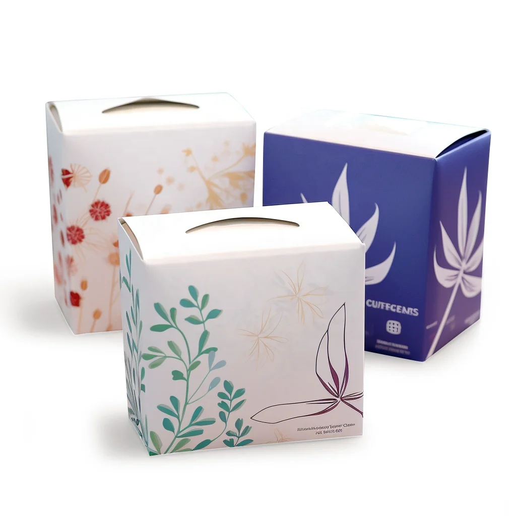 Henrich Recommend Facial Tissue Thailand White Bamboo Facial Tissue Pocket Facial Tissue Paper