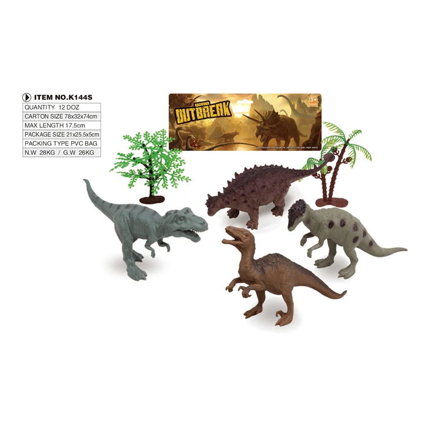 Small Dinosaurs Add Mini Dinosaurs Educational Set Plastic Realistic Dinosaur Figure