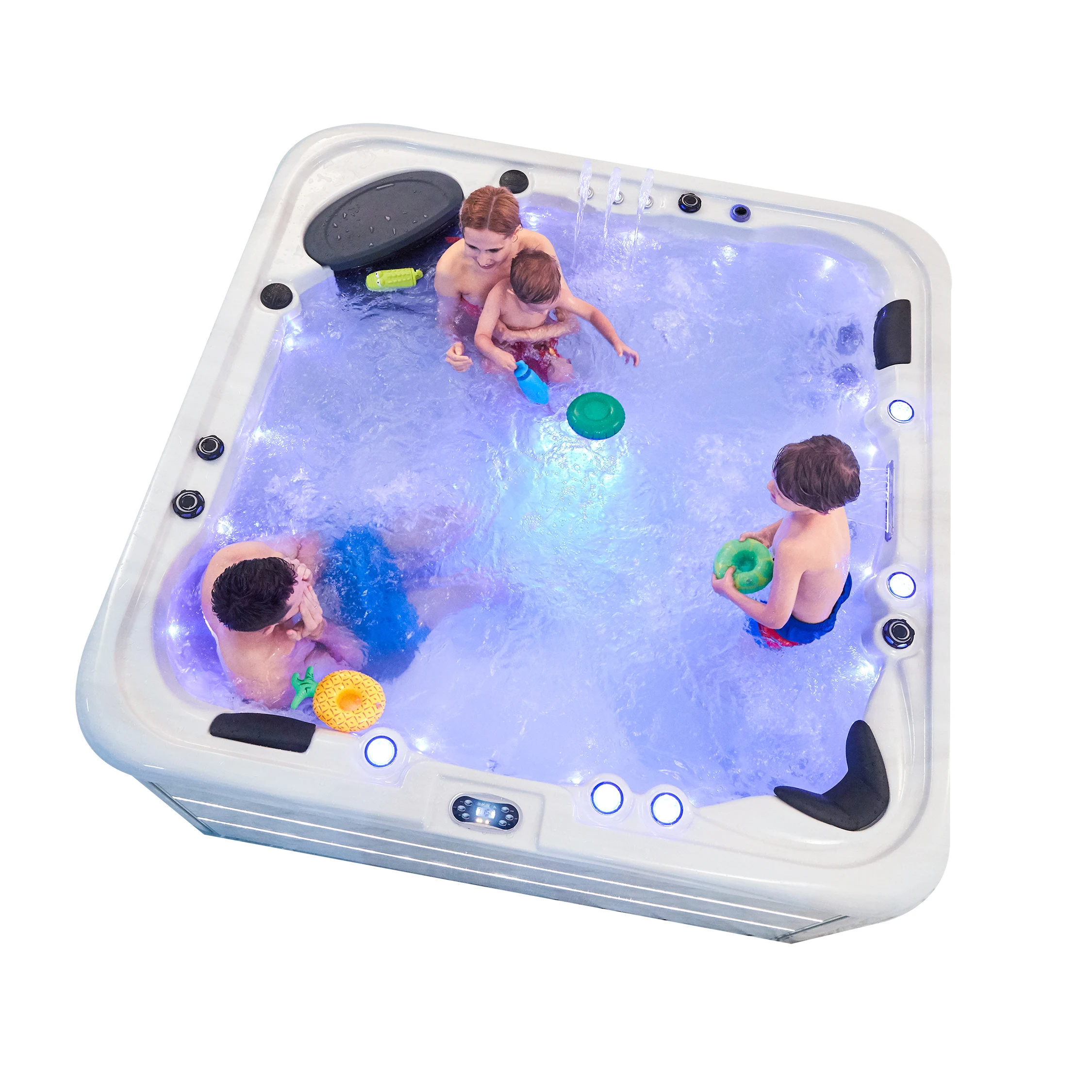 Hot sale outdoor hot tub 5 6 person spa massage whirlpool jacuzzier