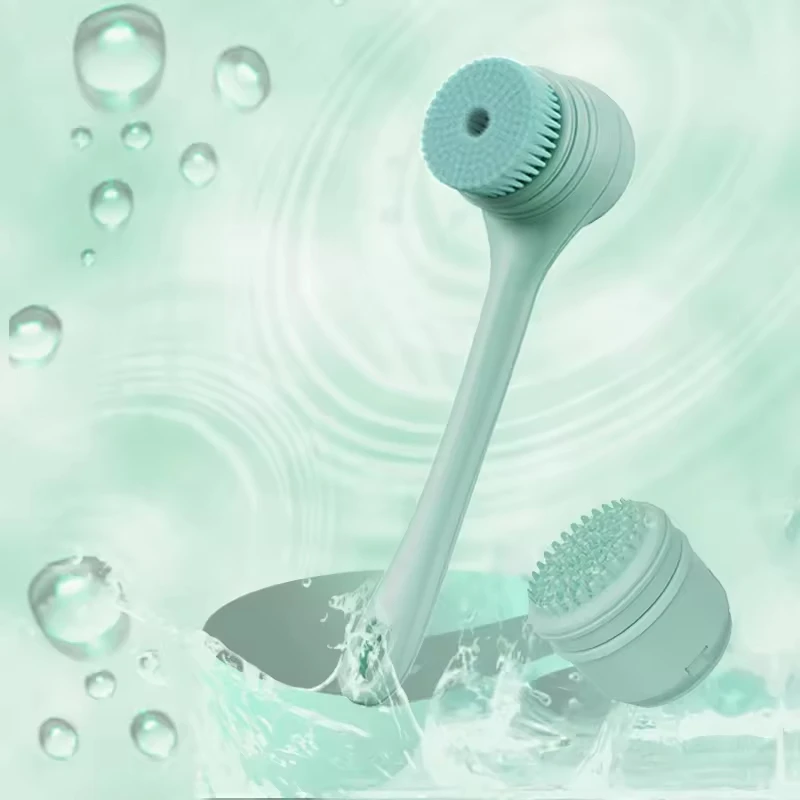 Electric Body Bath Brush Plastic Back Shower Cleaning Scrubber & Sponge