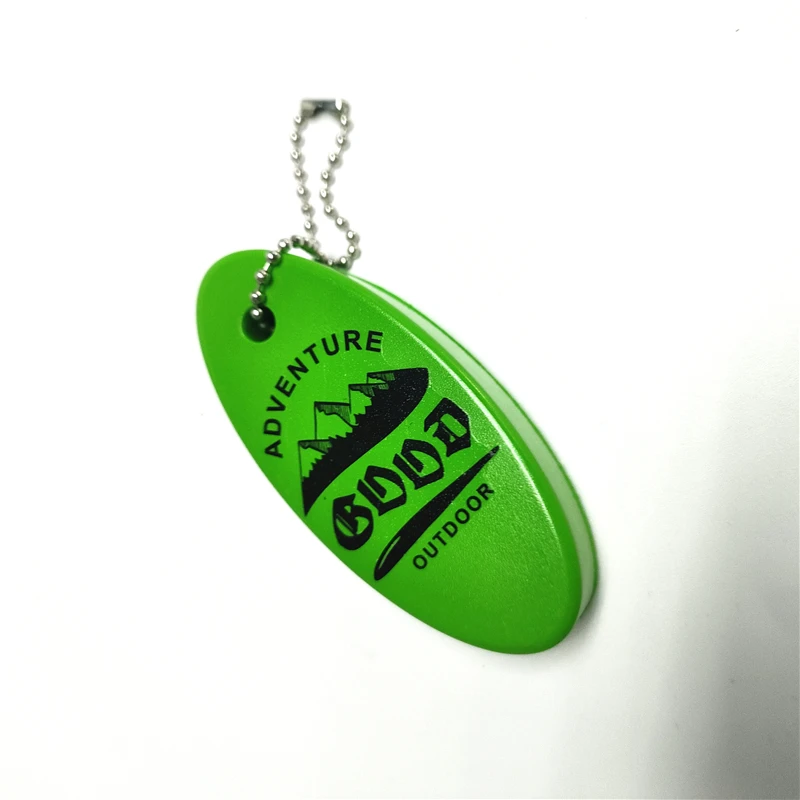 New arrival promotion gift Customized oval dolphin keychain floating floating customized keychain free sample floating keychain