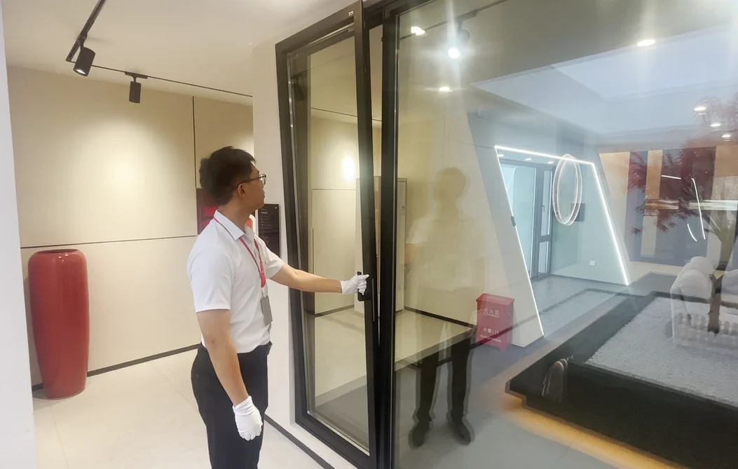 SIIGUL 78 American style Narrow frame aluminum impact windows double tempered glass thermal break insulation casement window