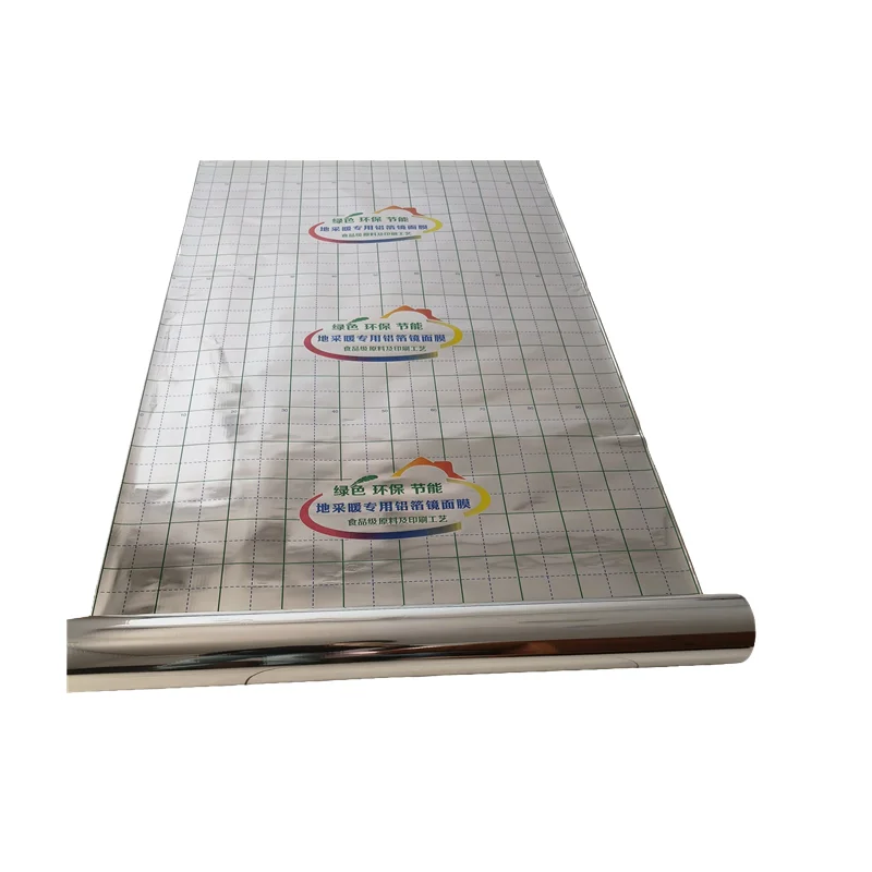 Modern Design Aluminum Insulation Reflective Foil Film for Radiant Floor Heating 50m for Hotel Water Application