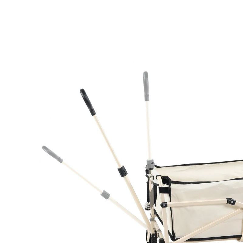 NPOT Cheap Low Price Foldable Small Size Camping Cart Folding Utility Wagon For Beach