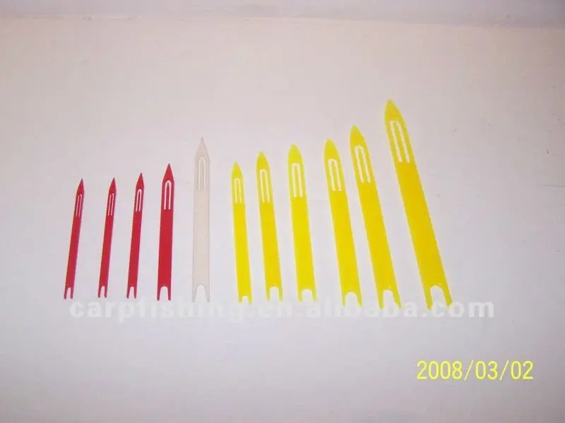 High Quality Hard Plastic Fishing Line Needles Bamboo Weaving Needle Fishing Net Shuttle for Sew and Mend Net
