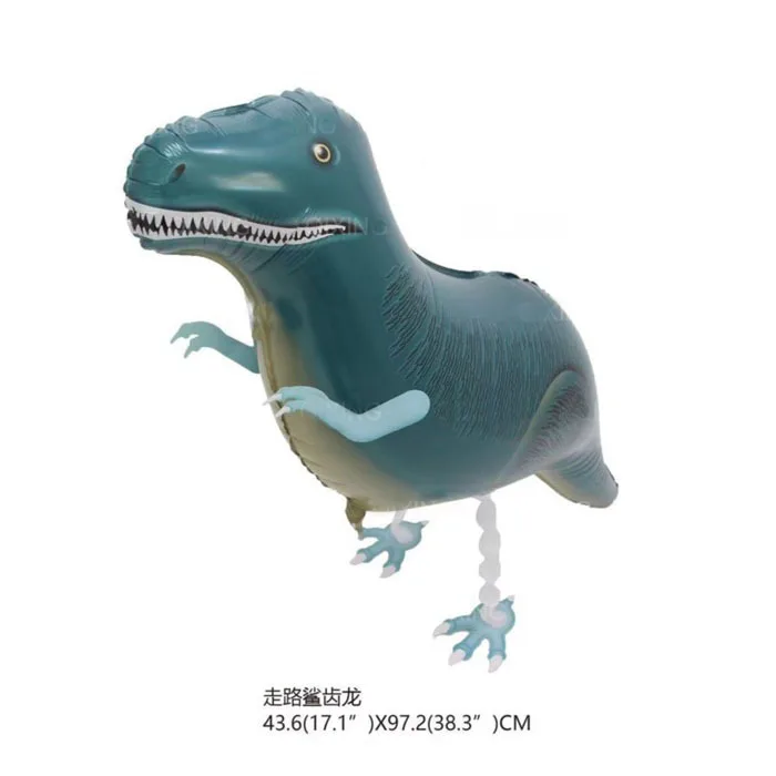 Wholesale Kids Party Animal Shaped Cartoon Gold Helium Latex Foil Giant Walking Pet Balloons