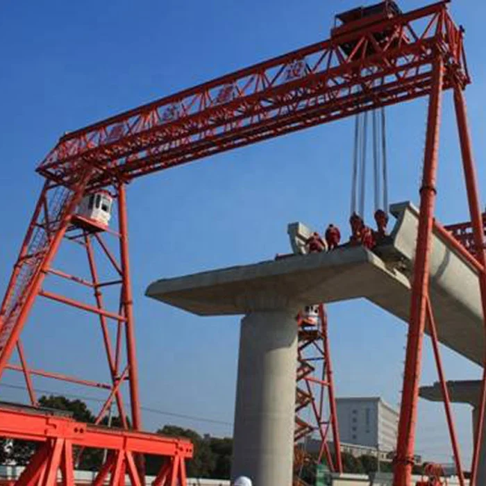 Customized Design 20 Ton 30 Ton 40 Ton 50 Ton Double Beam Rail Type Truss Gantry Crane