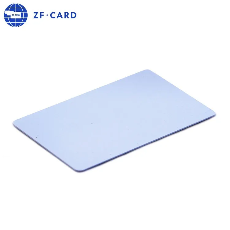 White PVC Hi-Co Magnetic Stripe Plastic Card with Program