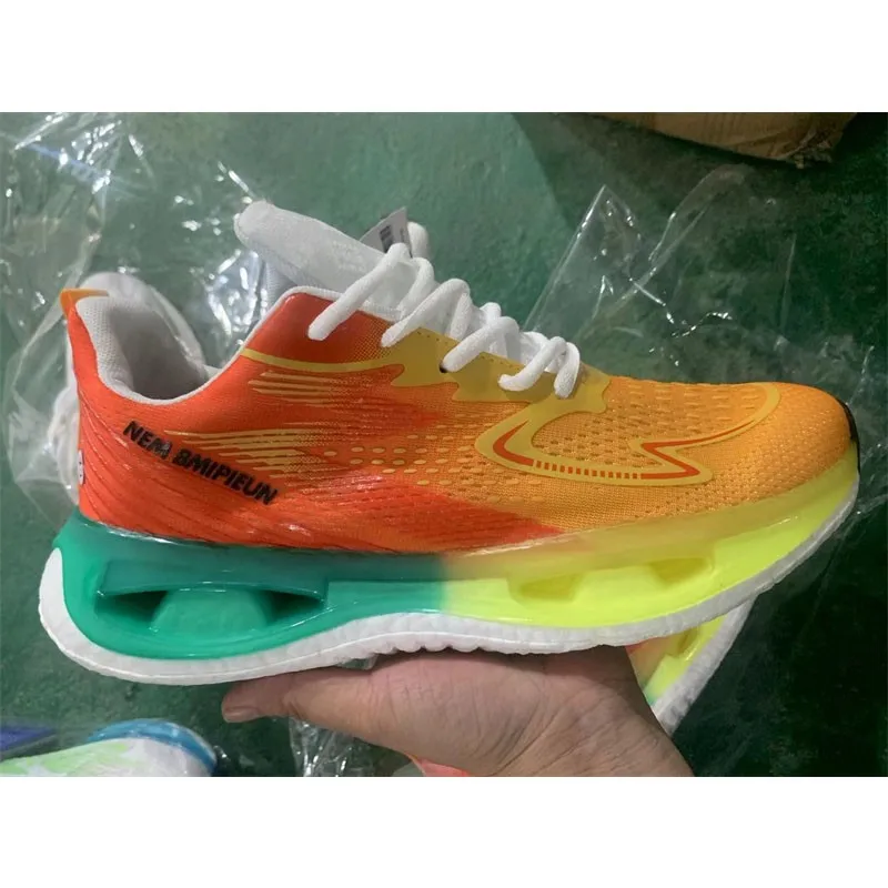 High Quality Zapatillas 2023 Stock Shoes Wholesale Popcorn Sole Sport Shoes Fashion Sneakers For Women And Men