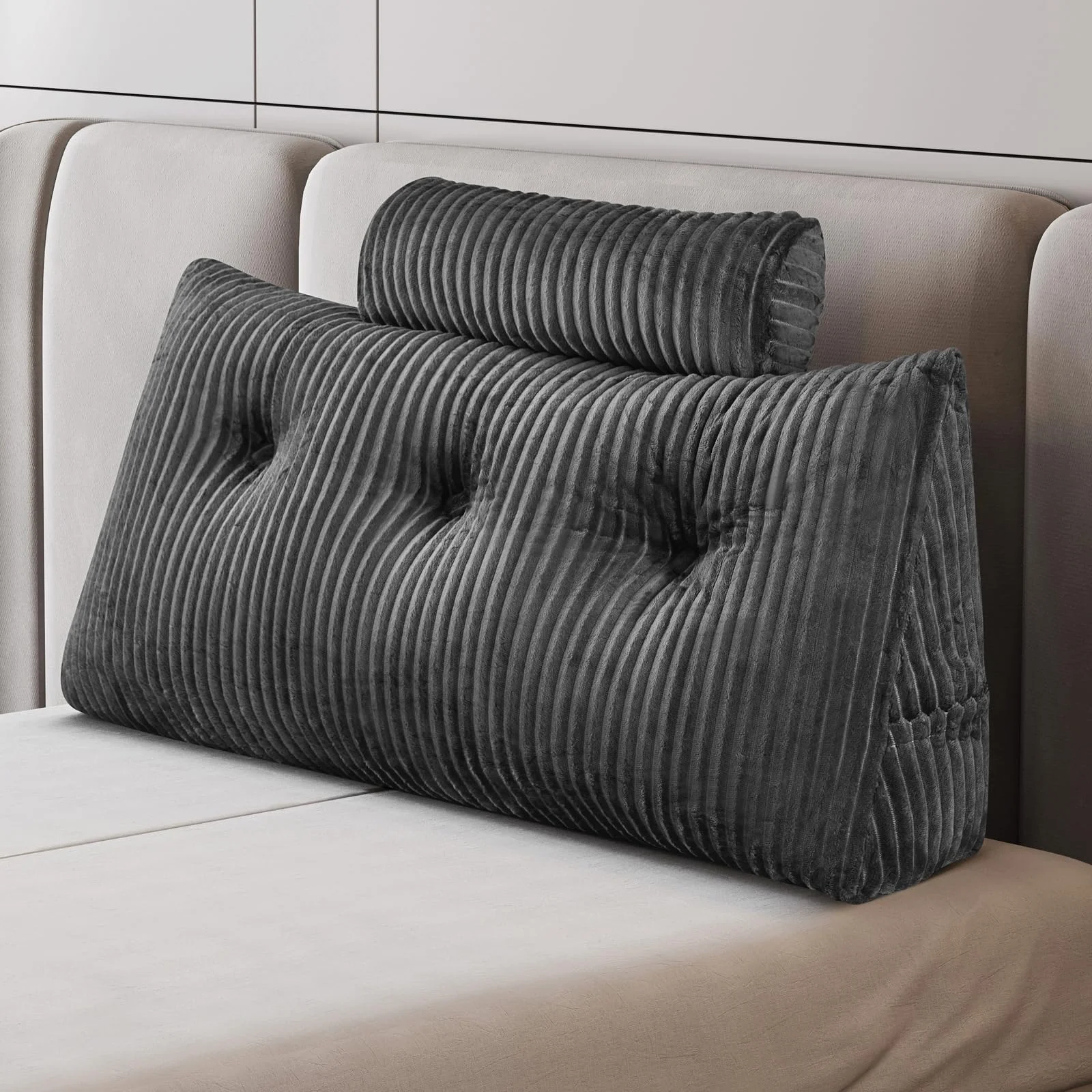 Manufacturers wholesale large wedge pillow double triangle bed pillow
