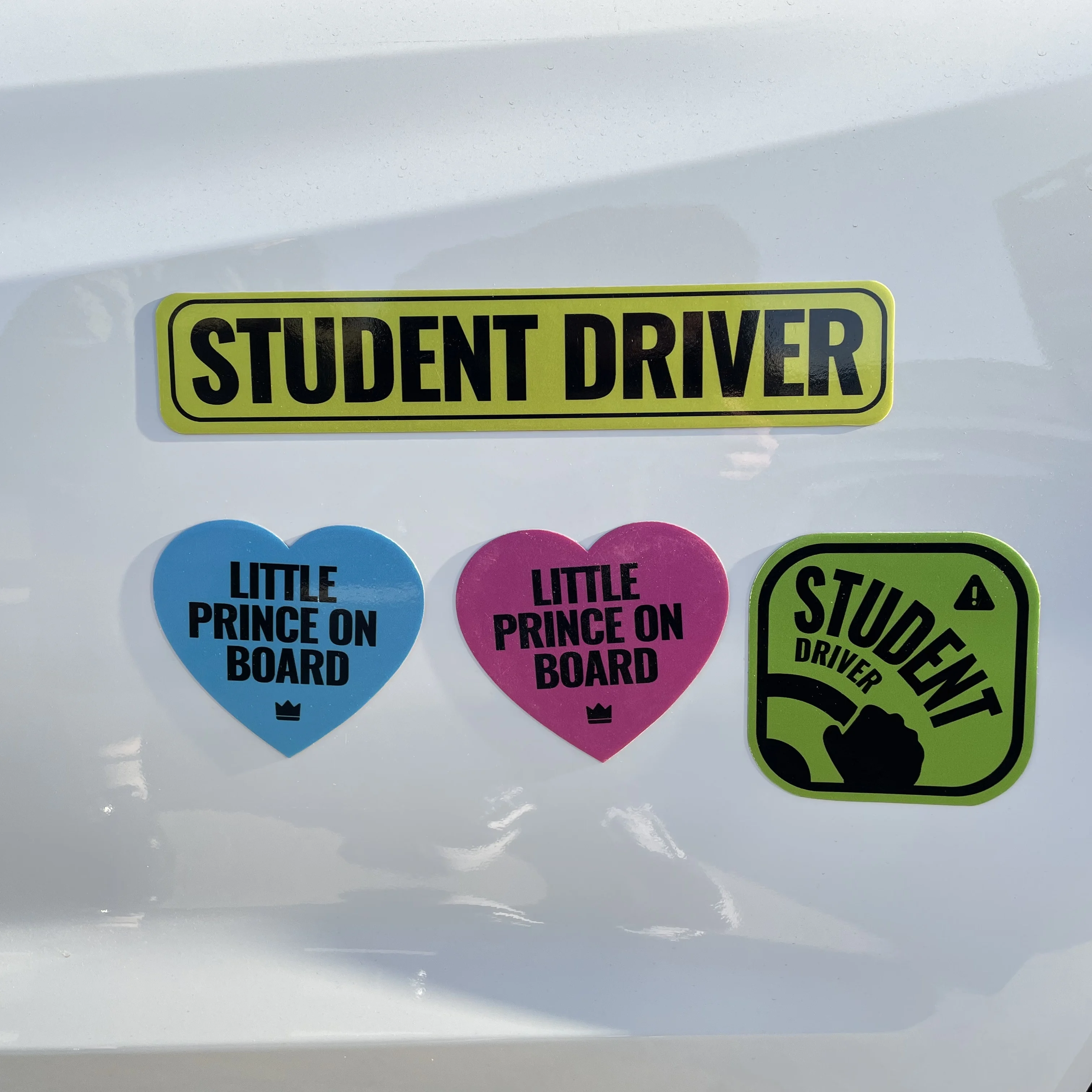 Magnetic sheets compatible die cut bausiness magnets adhesive 0.7mm 1mm car plastic magnet sticker