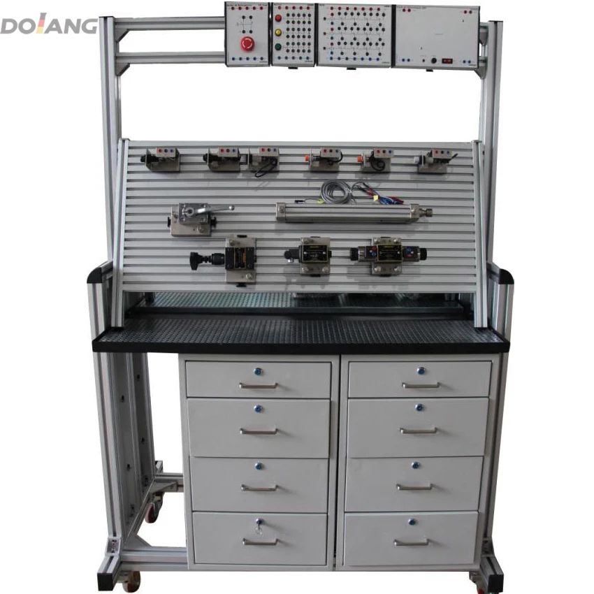 Fulid lab pneumatic  vocation education college lab pneumatic lab set engineer machine model hydraulique didactique model