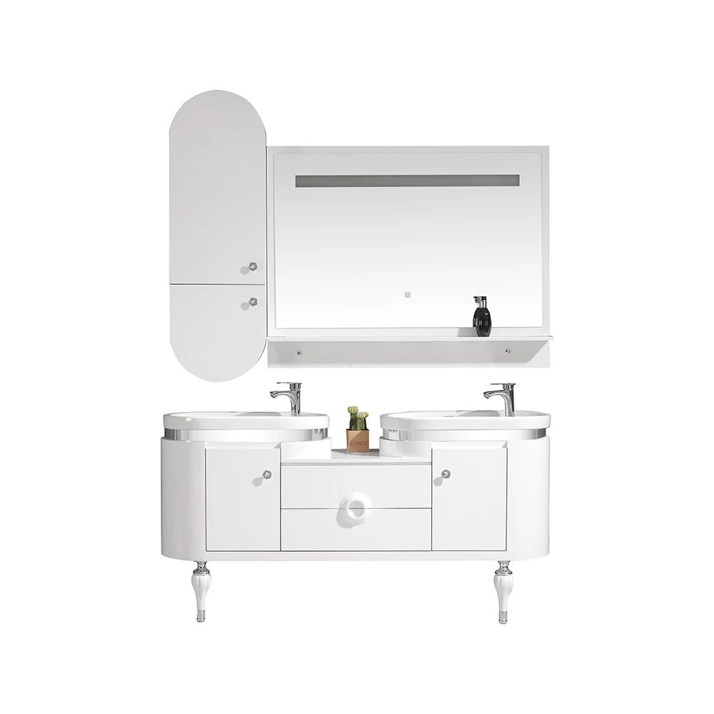 Marble Ceramic Washstand Washbasin Bathroom Vanity Cabinet