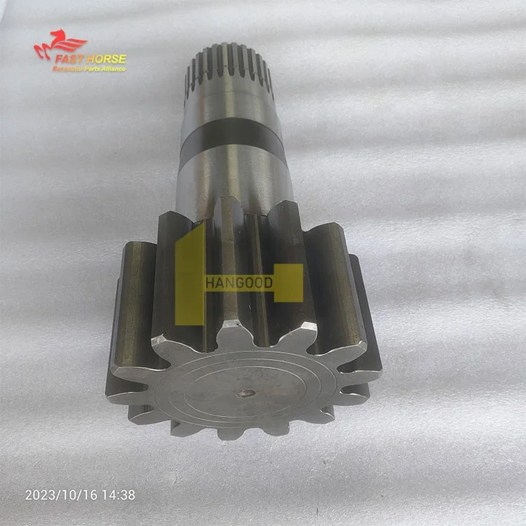 Hangood Swing Motor Parts Swing Drive Shaft SY215 SY215C SY215-9 SY215C-9LC Swing Shaft Pinion 13/28T Pinion Shaft