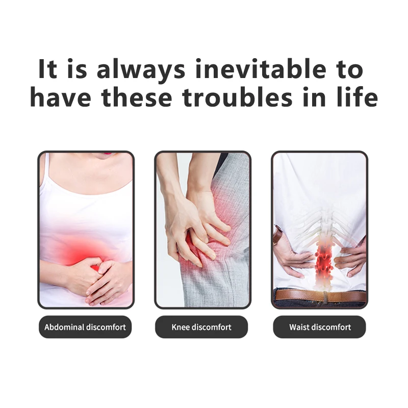 Biomagnetism disposable Chinese herbs health medical joints pain relief heat relief moxibustion patch