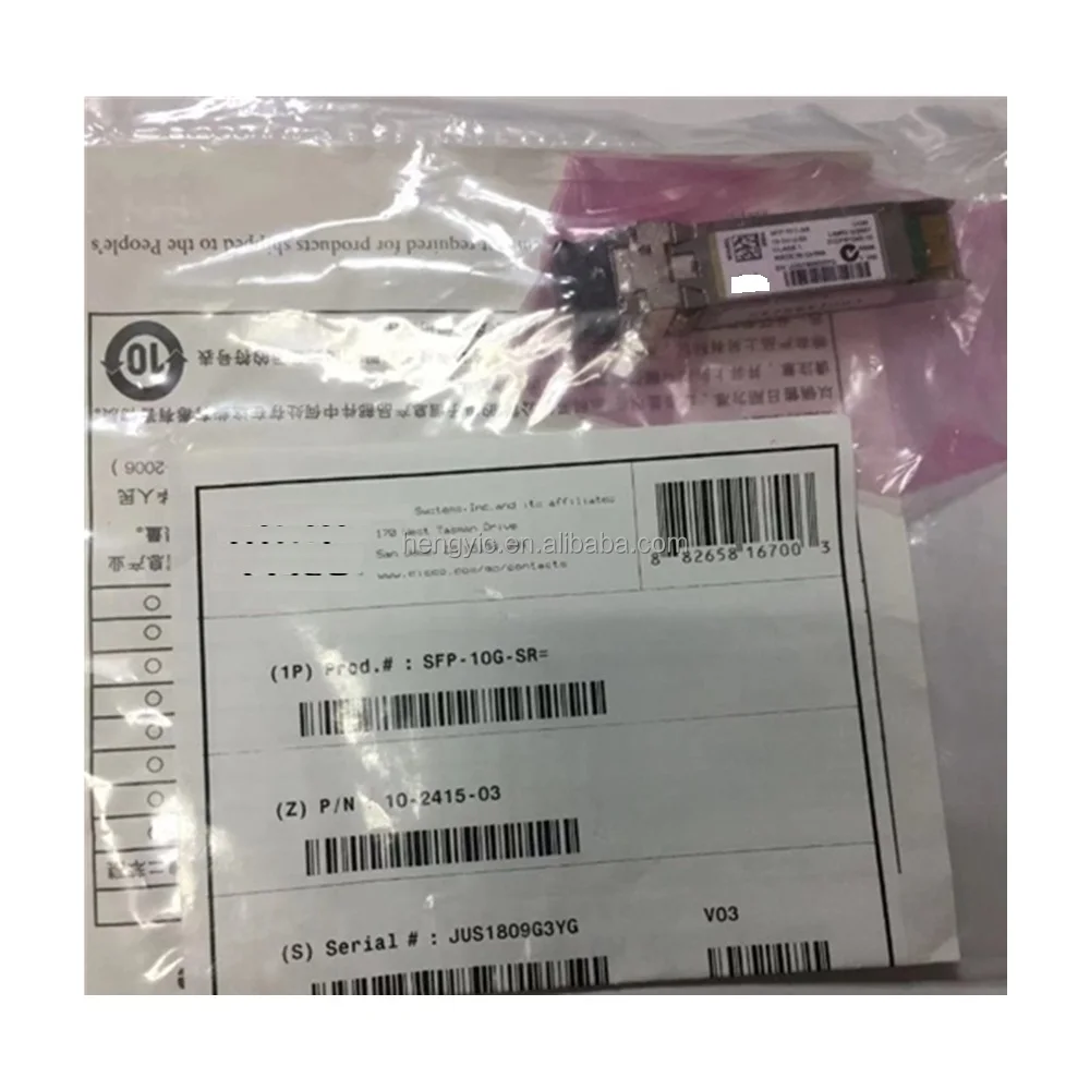 Новый в сумке SFP-10G-SR с золотой знак 850nm 10GBASE-SR для программирования производственных условиях + волоконно-оптический модуль коммутатора