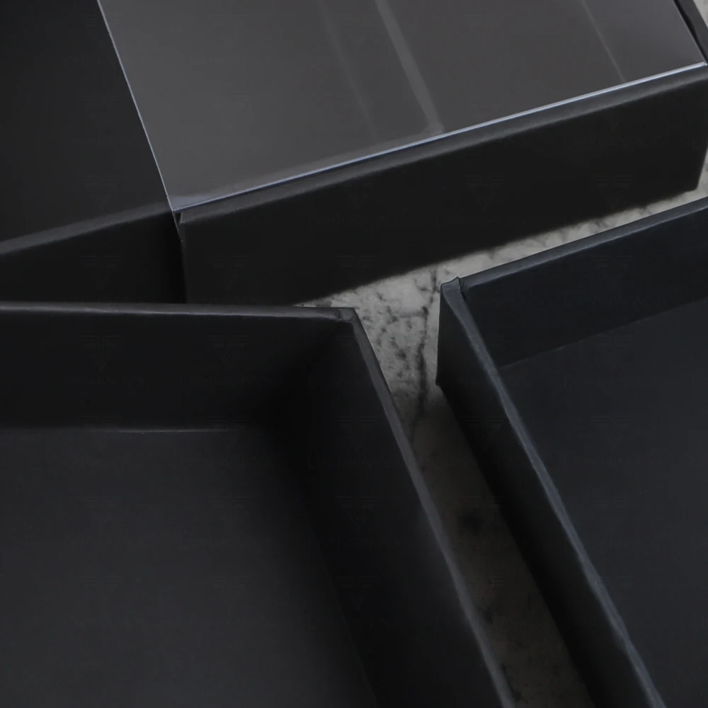 Lionwrapack Wholesale Custom Made Logo Rigid Sliding Drawer Boxes Fancy Gift Boxes Retail Boxes with Ribbon for Jewelry Storage