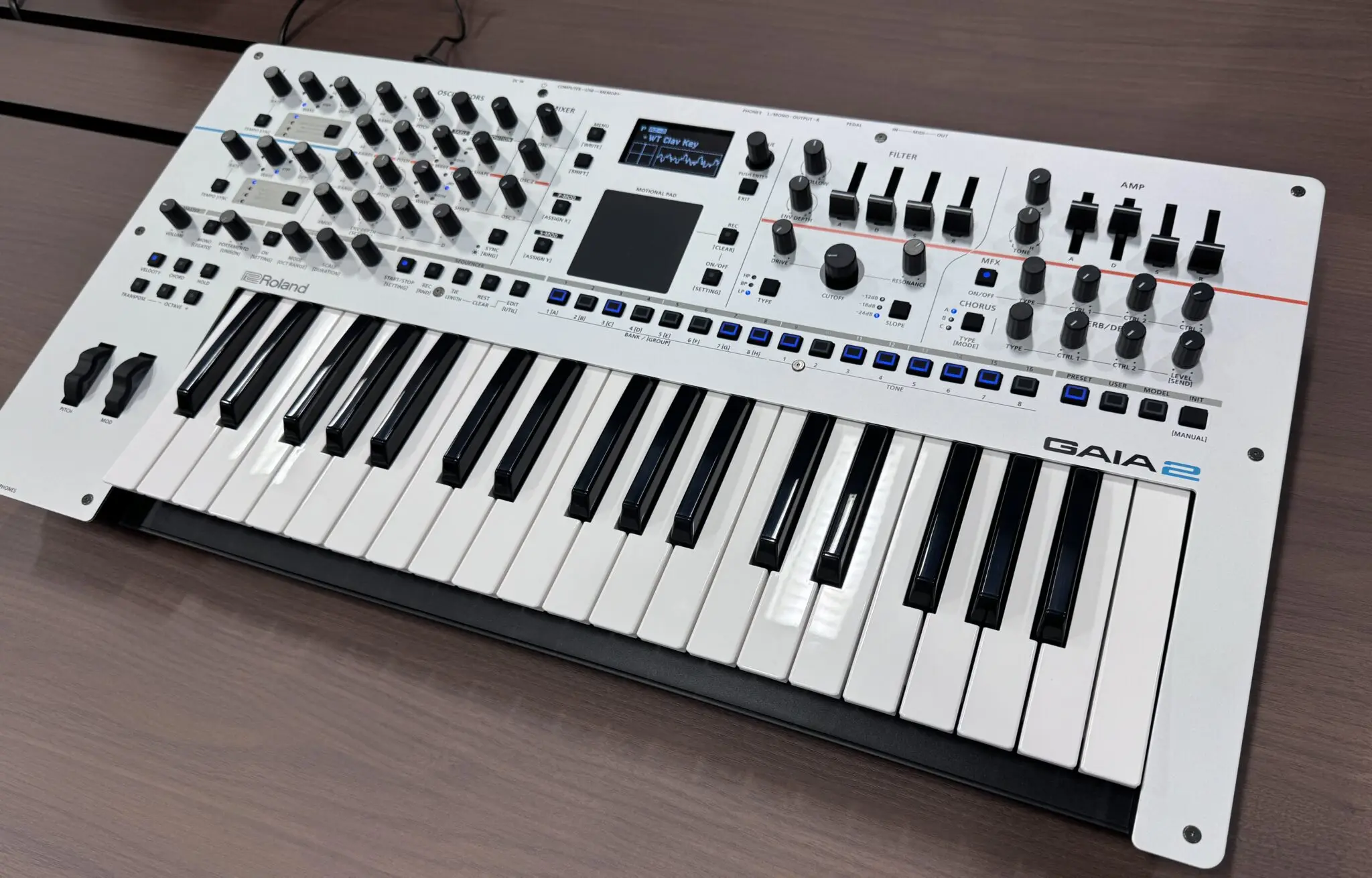 Roland синтезатор Gaia 2 Профессиональная Аранжировка клавиатуры