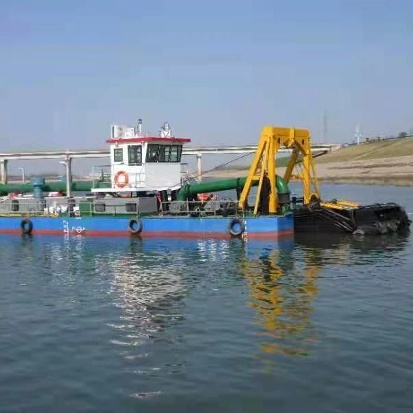 River sand Small sand drag suction dredger low price good quality