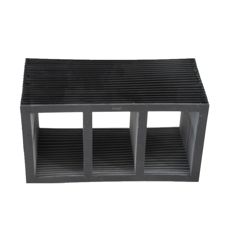 U-shape bellow cover telescopic flexible cnc machine bellows cover VC630//5ax