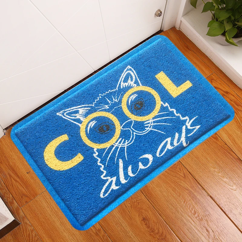 Colorful 3D Carpet Custom Handmade Logo Rug Door Mat Custom Rug