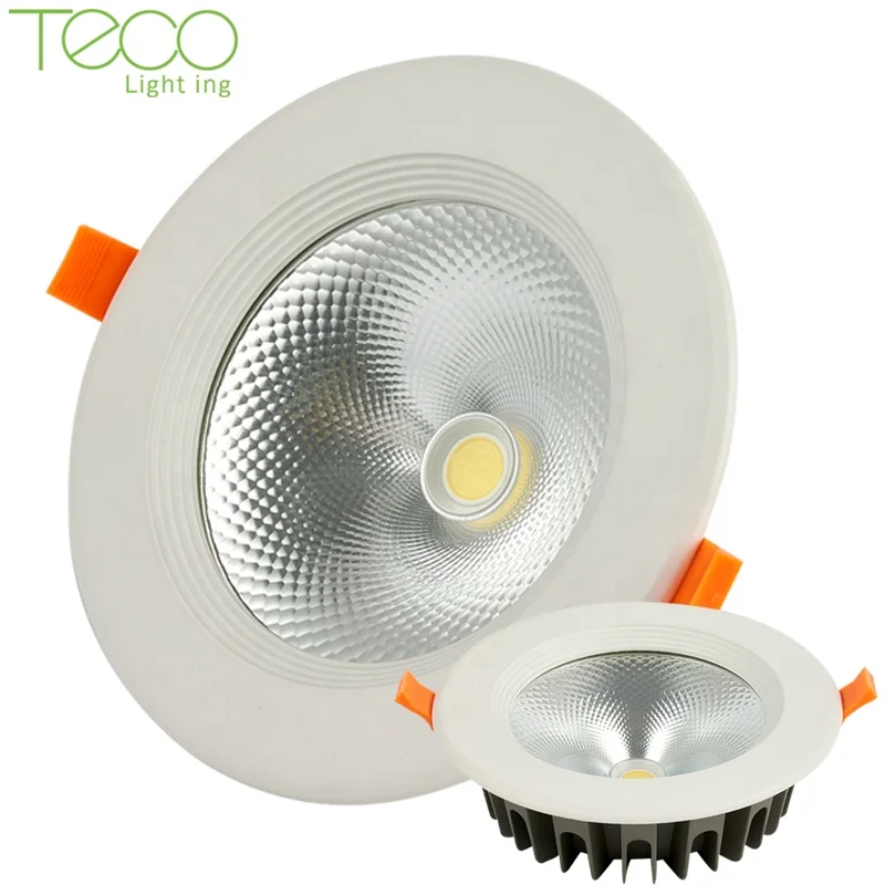 
Wholesale oem Ce RoHS anti glare 10w 15w 25w 40w black square round ceiling recessed dimmable cob led downlight 