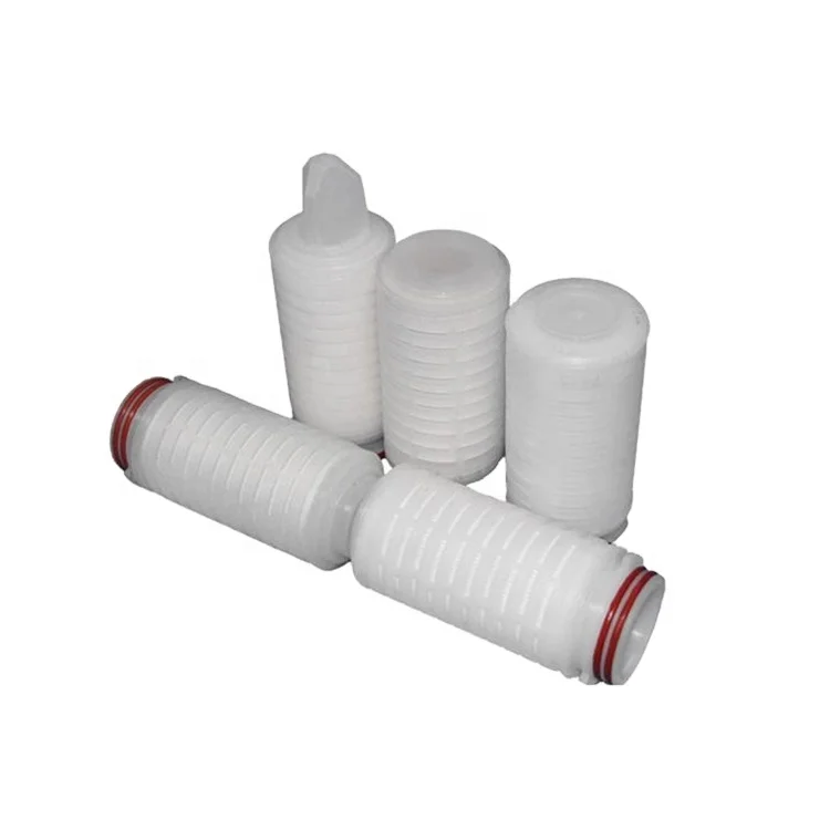 0.01 /0.02 Micron PTFE Pleated Membrane Filter Cartridge