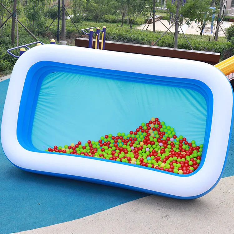 SU-020 Pool Outdoor Fitness Spa Pool Rectangular Inflatable Swimming Pool
