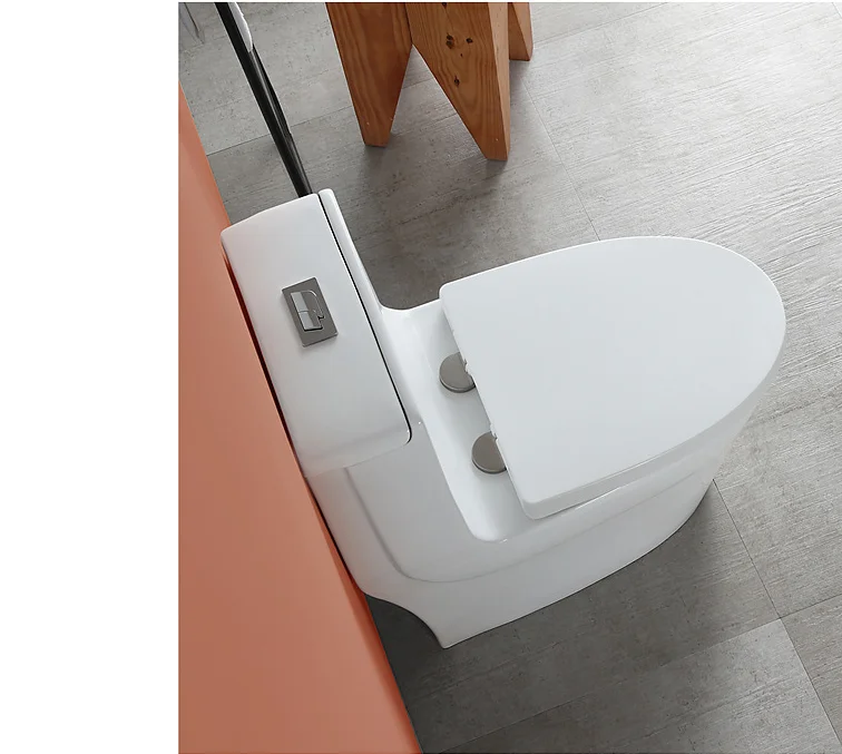 Штука, сантехника, белый керамический туалет