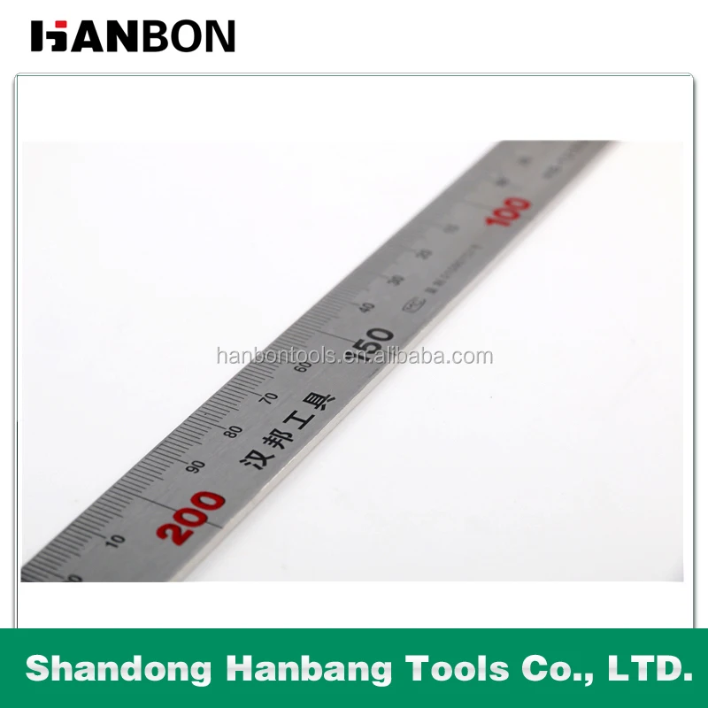 Measuring Ruler Carpenter Woodworking Thick Stainless Steel Square for Accuracy Measuring